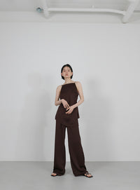 ワイドスクエアトングローヒールサンダル