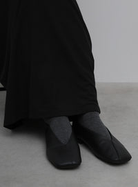 【4サイズ展開】スクエアトゥバレエシューズ