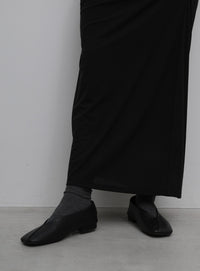 【4サイズ展開】スクエアトゥバレエシューズ