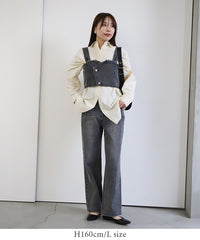 【サイズ展開あり】ワークオーバーサイズシャツ【by SON】