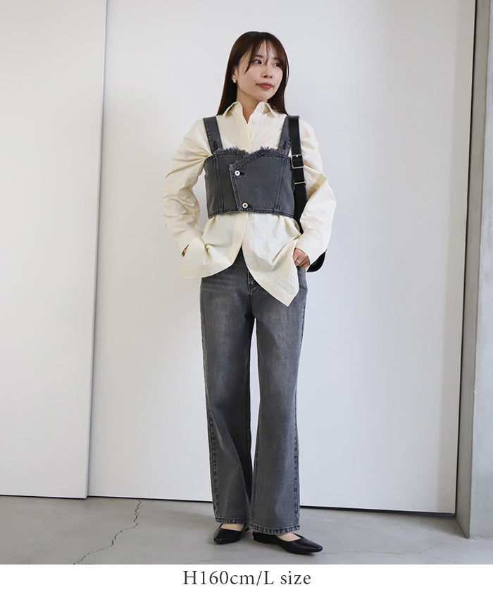 【サイズ展開あり】ワークオーバーサイズシャツ【by SON】