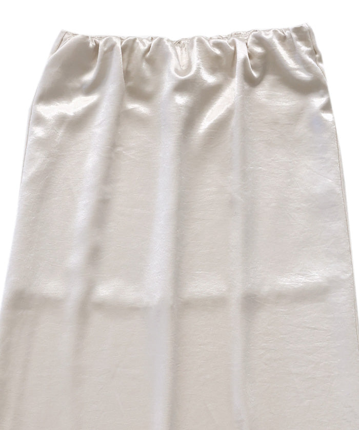 サテンセミフレアスカート – SELECT MOCA