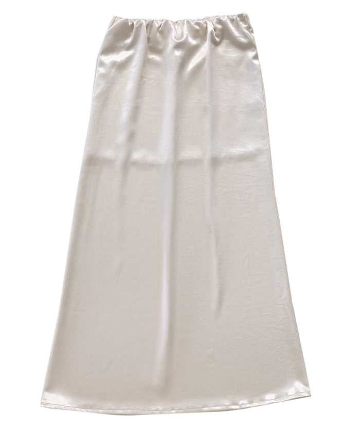 サテンセミフレアスカート – SELECT MOCA
