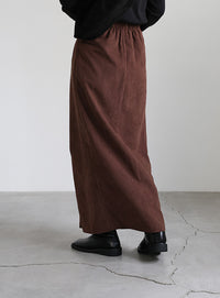 ピーチスキンウエストツイストスカート