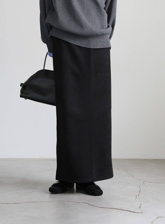 スカート nara Tomo フェイクスエードナロースカート – SELECT MOCA