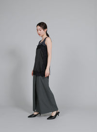 【Et】Wrap Design I-Line Skirt