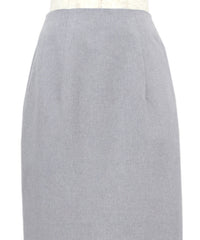 【Et】Lace-Layered Back Slit Skirt