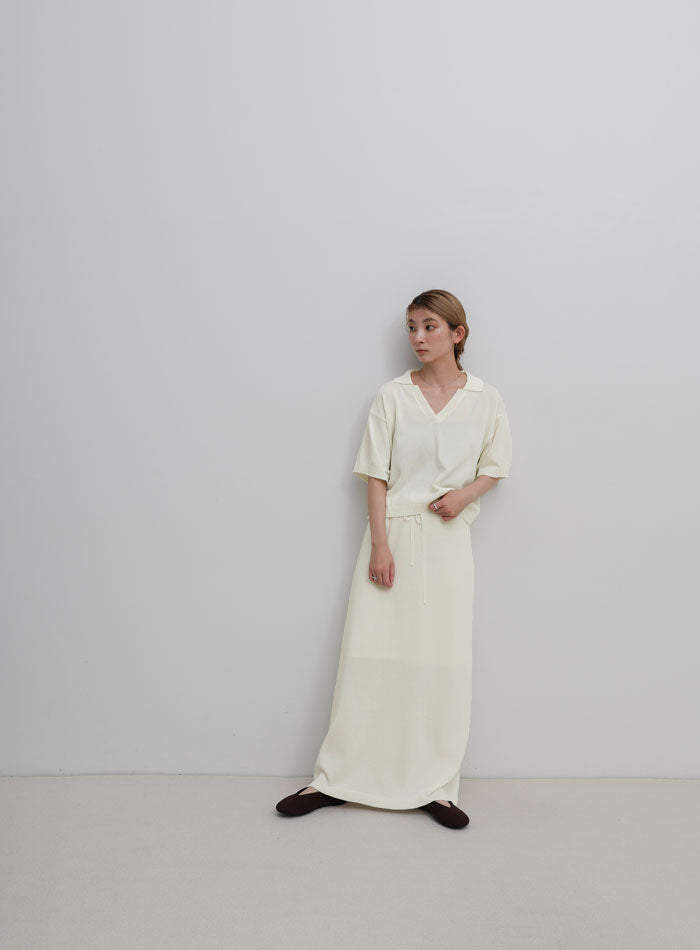 Iラインシルキーニットスカート【セットアップ可】 – SELECT MOCA