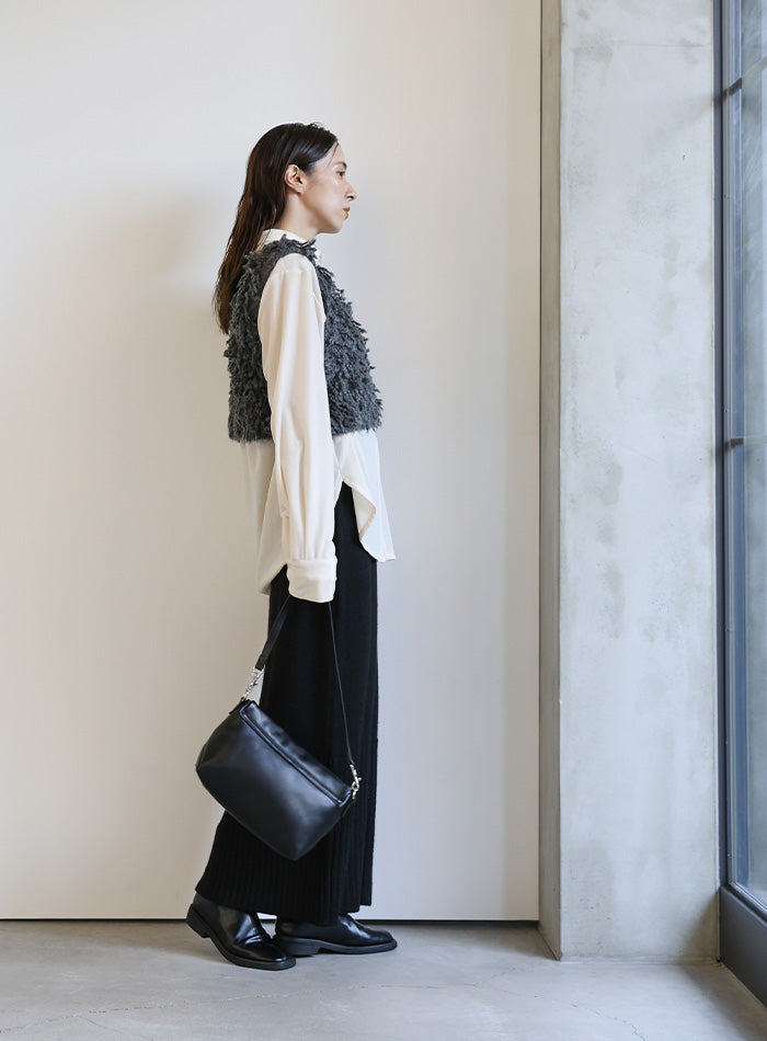 ヘムリブニットIラインスカート