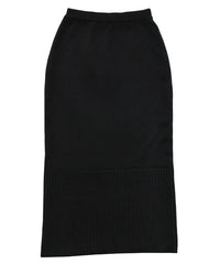 ヘムリブニットIラインスカート