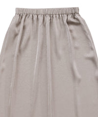 【Et】Satin Washer Narrow Skirt