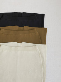 スポンディッシュＩラインニットスカート