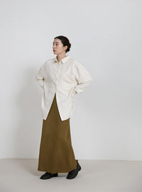 スポンディッシュＩラインニットスカート