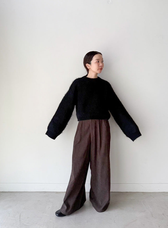 ヘアリーショートニット【by SON】