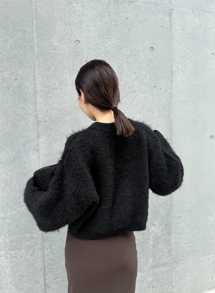 ヘアリーショートニット【by SON】