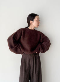 ヘアリーショートニット【by SON】
