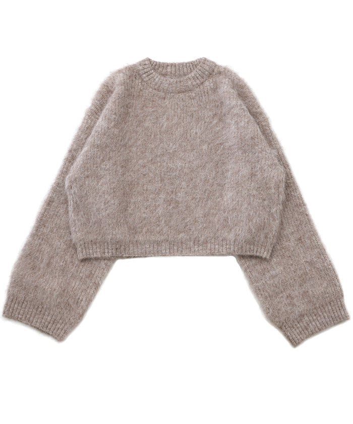 ヘアリーショートニット【by SON】
