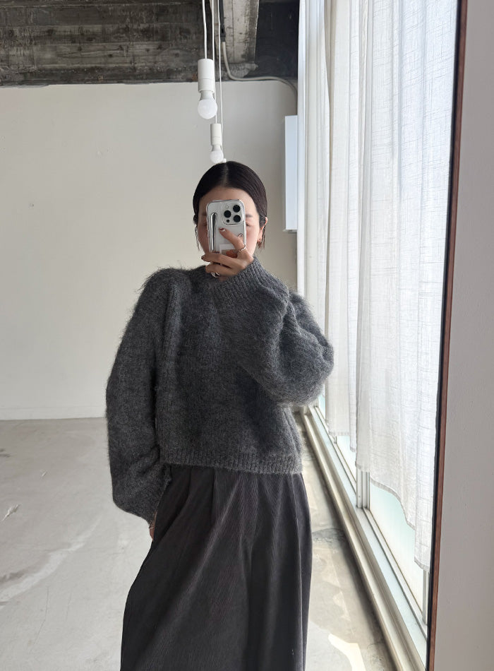 ヘアリーショートニット【by SON】