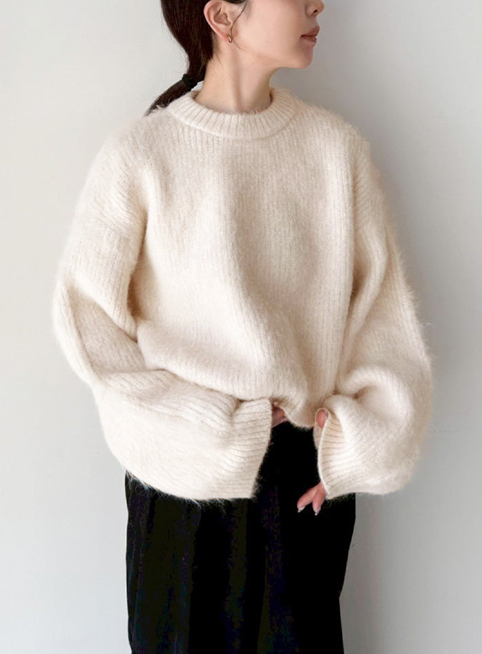 ヘアリーショートニット【by SON】