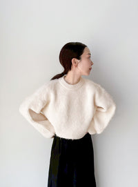 ヘアリーショートニット【by SON】