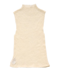 ハイネックシアーノースリーブロングニット【by SON】