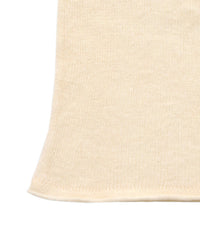 ハイネックシアーノースリーブロングニット【by SON】