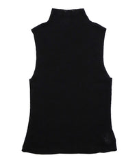 ハイネックシアーノースリーブロングニット【by SON】