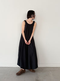 サッカーチェックバルーンワンピース【by SON】