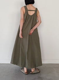 サッカーチェックバルーンワンピース【by SON】