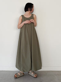 サッカーチェックバルーンワンピース【by SON】