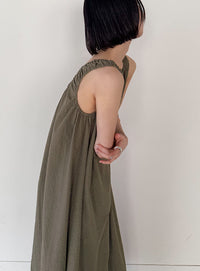 サッカーチェックバルーンワンピース【by SON】