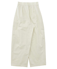 コットンブレンドカーブワイドパンツ【by SON】