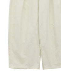 コットンブレンドカーブワイドパンツ【by SON】