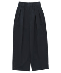 コットンブレンドカーブワイドパンツ【by SON】