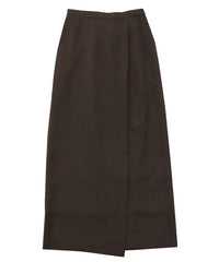 フロントタックIラインロングスカート【セットアップ対応】【by SON】