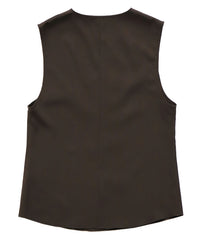 ラウンドヘムVネックベスト【セットアップ対応】【by SON】