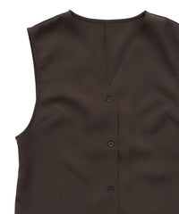 ラウンドヘムVネックベスト【セットアップ対応】【by SON】