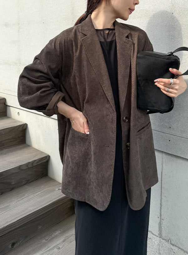コーデュロイテーラードジャケット【by SON】