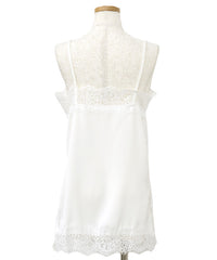 【Et】Lace Satin Camisole