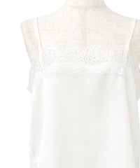 【Et】Lace Satin Camisole