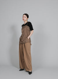 【Et】Lace Satin Camisole