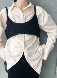 フリンジニットビスチェ【by SON】