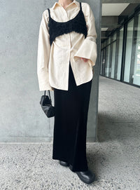 フリンジニットビスチェ【by SON】