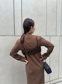 フリンジニットビスチェ【by SON】