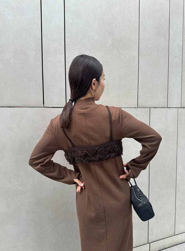 フリンジニットビスチェ【by SON】