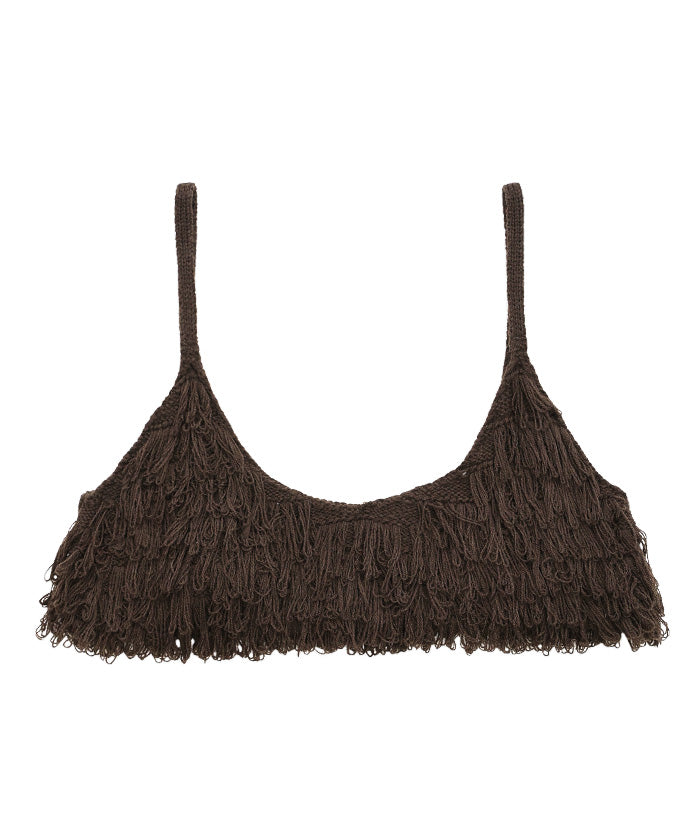 フリンジニットビスチェ【by SON】