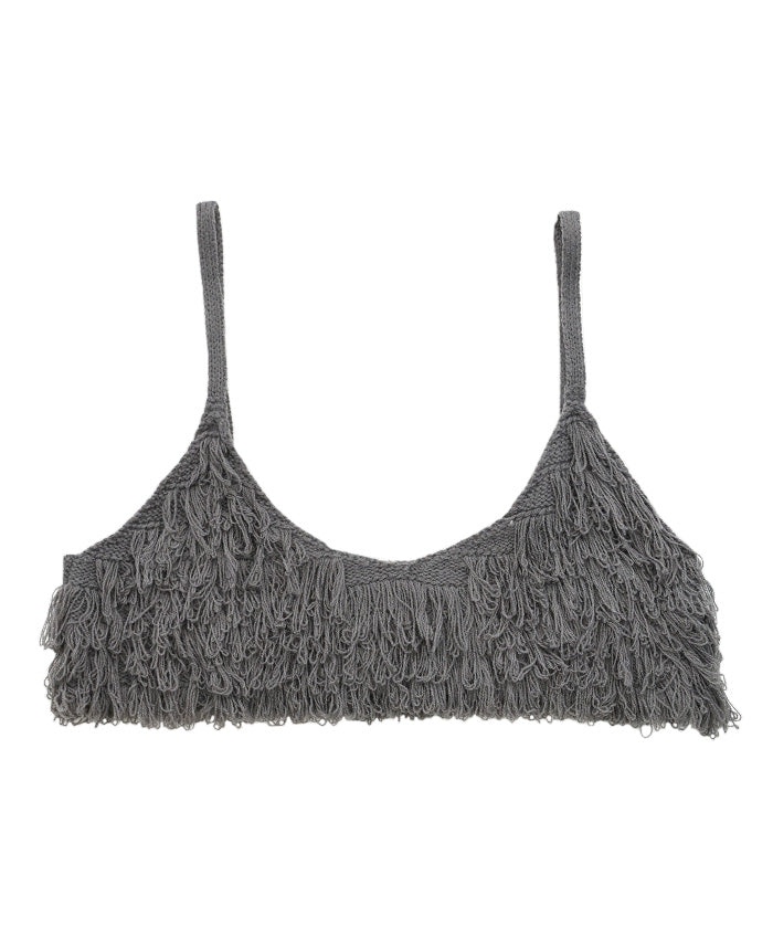 フリンジニットビスチェ【by SON】