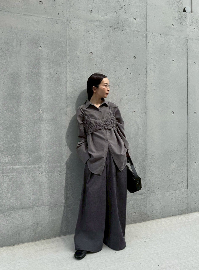 フリンジニットビスチェ【by SON】