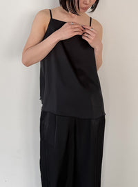 マットサテンスクエアキャミソール【セットアップ対応】【by SON】