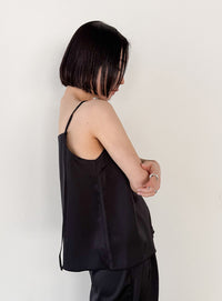 マットサテンスクエアキャミソール【セットアップ対応】【by SON】